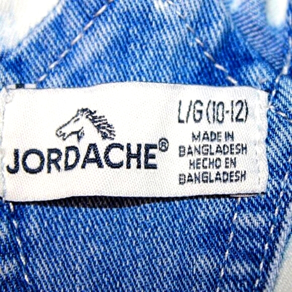 Vintage Inspired Jordache Overalls Shorts | THRASHED | Indie Style - Picture 9 of 10